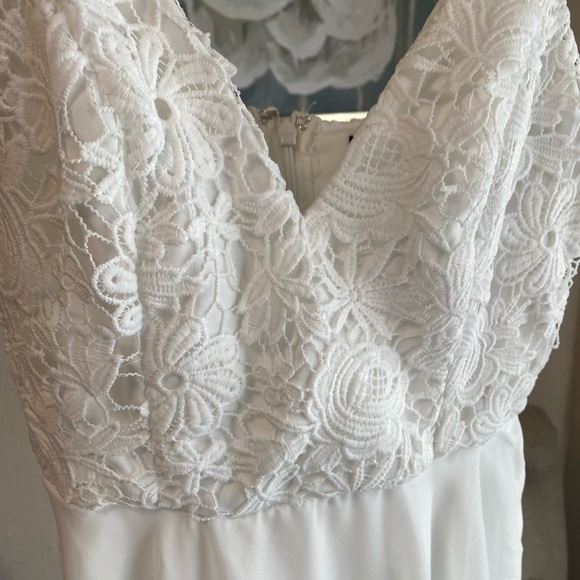 Lulus White Mini Dress - Picture 4 of 5